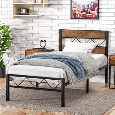 Modernes Metallrahmenbett