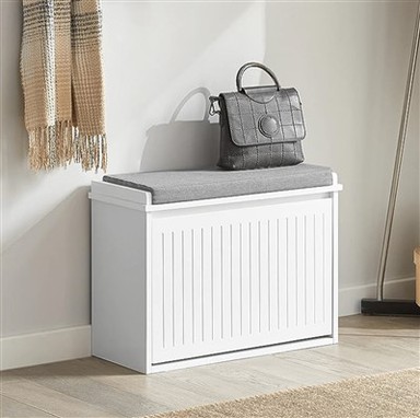 Drehbarer Aufbewahrungs-Schuhschrank, Foyer-Bank